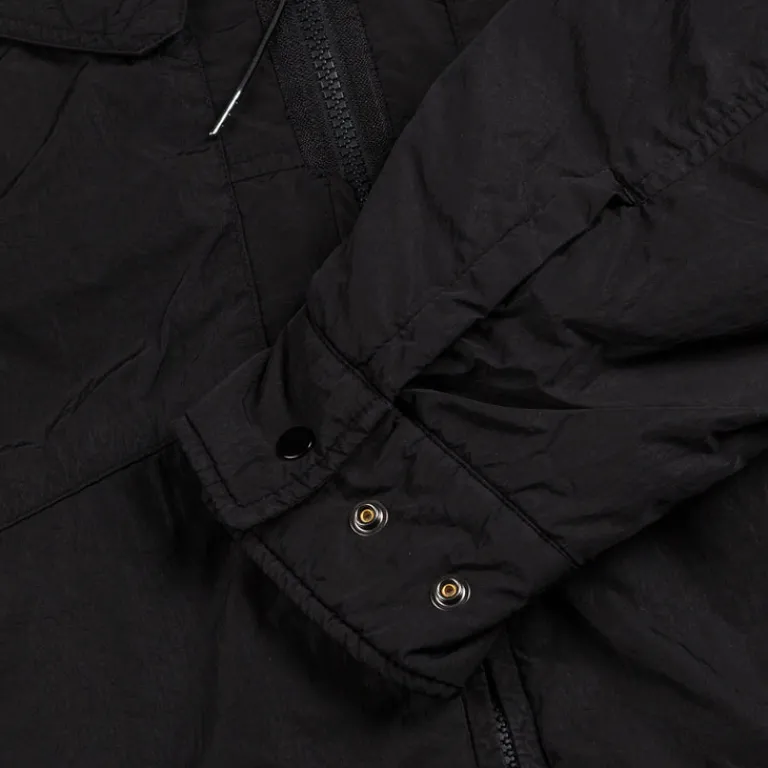 C.P. Company Gilets*Chrome-R Padded Overshirt Black
