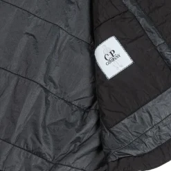 C.P. Company Gilets*Chrome-R Padded Overshirt Black