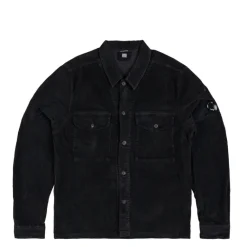 C.P. Company Chemises*Corduroy Overshirt Black