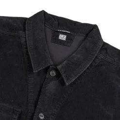 C.P. Company Chemises*Corduroy Overshirt Black