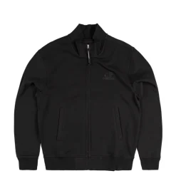 C.P. Company Tricot*Diagonal Raised Fleece Sweat Jacket Black