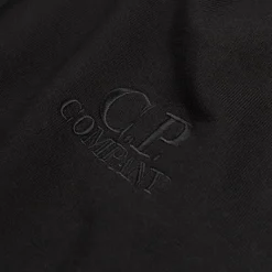 C.P. Company Tricot*Diagonal Raised Fleece Sweat Jacket Black