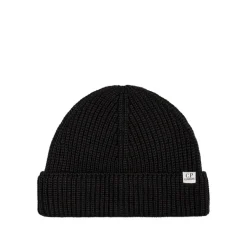 C.P. Company Alle Anzeigen|Beanies*Extrafine Merino Wool Knit Beanie Black
