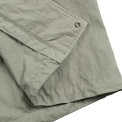 C.P. Company Gilets*Outerwear Long Twill Jacket Fallen Rock