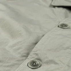 C.P. Company Gilets*Outerwear Long Twill Jacket Fallen Rock