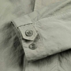 C.P. Company Gilets*Outerwear Long Twill Jacket Fallen Rock