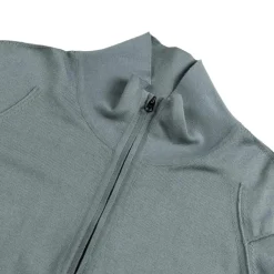 C.P. Company Tricot*Sea Island Half Zip Lens Knit Stormy Weather