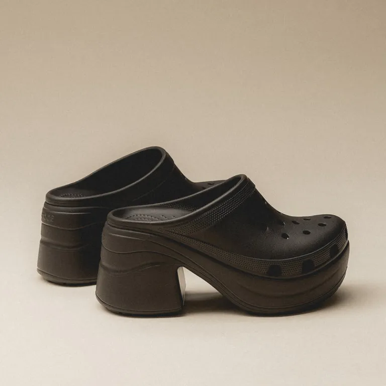 Crocs Sneakers Végétaliens|Mules & Slides*Siren Clog Black