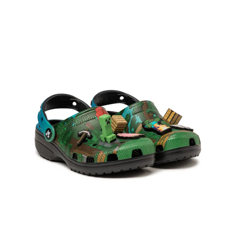 Crocs Sneakers Végétaliens*x Minecraft Classic Clog Kids Multi