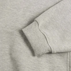 Daily Paper Sweats À Capuche*Chain Stitch Oversized Hoodie Grey Melange