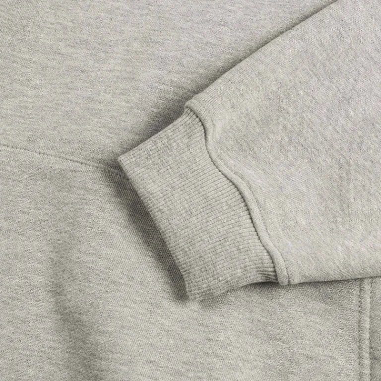 Daily Paper Sweats À Capuche*Chain Stitch Oversized Hoodie Grey Melange