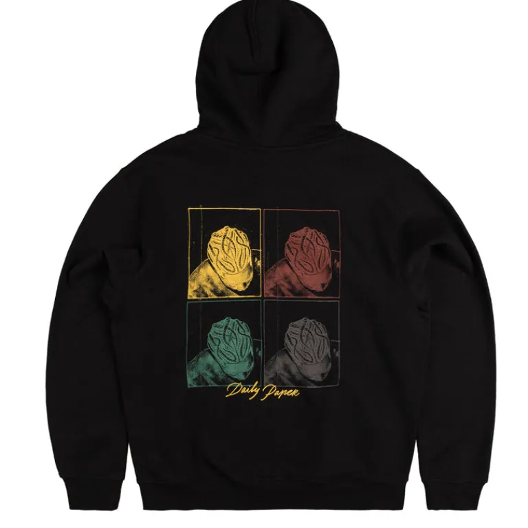 Daily Paper Sweats À Capuche*Frame Hoodie Black