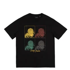 Daily Paper T-Shirts*Frame T-Shirt Black