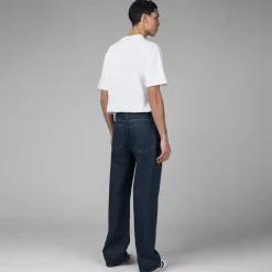 Daily Paper Pantalons*Indigo Washed Jeans Blue