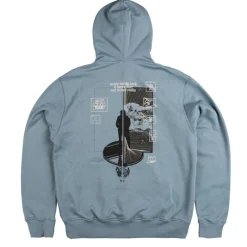 Daily Paper Sweats À Capuche*Mirror Hoodie Country Blue
