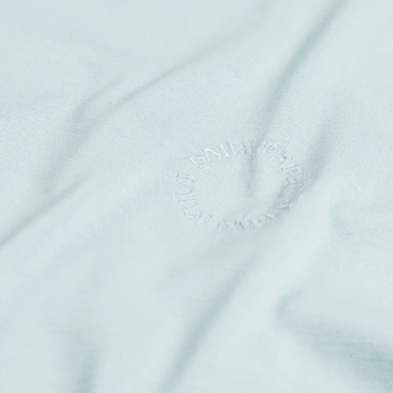 Daily Paper T-Shirts*Orbit Embroidered T-Shirt Light Blue