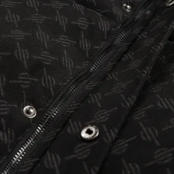 Daily Paper Vestes*Pondo Cotton Monogram Bodywarmer Black