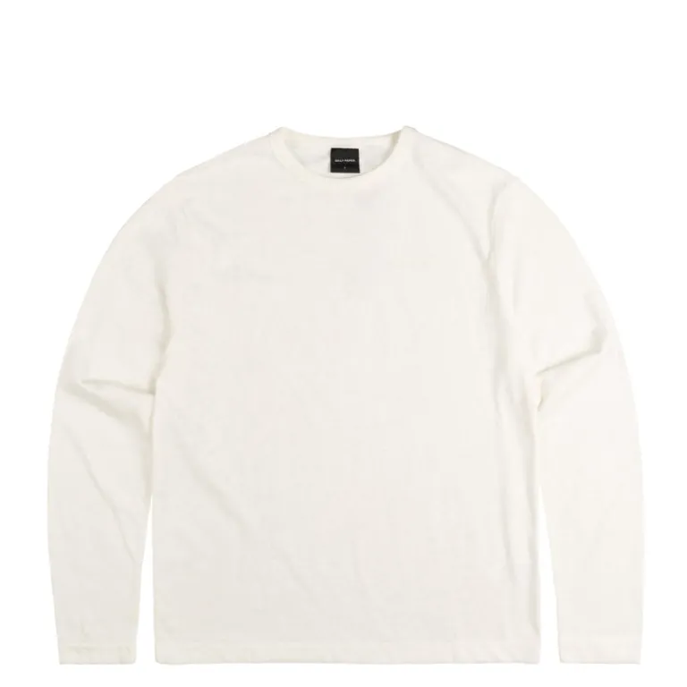 Daily Paper T-Shirts*Slub Longsleeve T-Shirt White