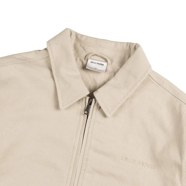 Daily Paper Gilets*Twill Workwear Jacket Beige