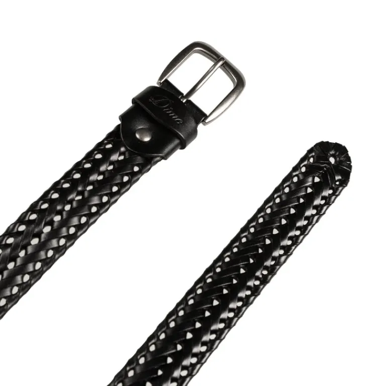 Dime Alle Anzeigen|Ceinture*Braided Leather Belt Black