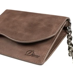 Dime Alle Anzeigen*Chain Leather Wallet Brown
