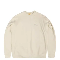 Dime Pullover*Classic Small Logo Crewneck Natural