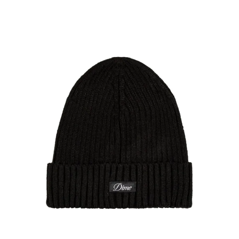 Dime Alle Anzeigen|Beanies*Cursive Fold Beanie Black