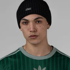 Dime Alle Anzeigen|Beanies*Cursive Fold Beanie Black / Cream