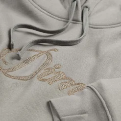 Dime Sweats À Capuche*Cursive Logo Hoodie Charcoal