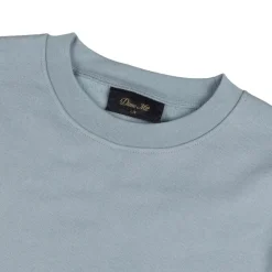 Dime Pullover*Cursive Small Logo Crewneck Blue Fog