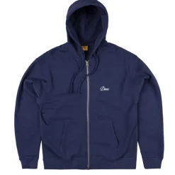 Dime Sweats À Capuche*Cursive Zip Hoodie Night Blue