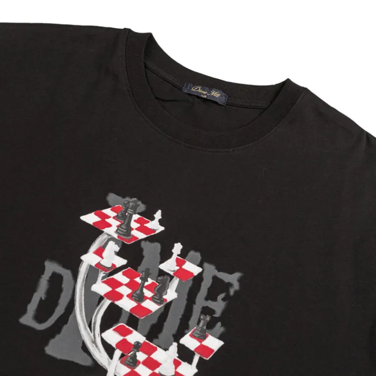 Dime T-Shirts*5D Chess T-Shirt Black