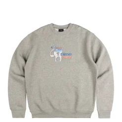 Dime Pullover*Dental Care Crewneck Heather Gray