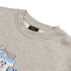 Dime Pullover*Dental Care Crewneck Heather Gray