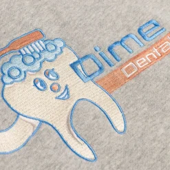 Dime Pullover*Dental Care Crewneck Heather Gray