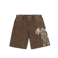 Dime Shorts*Fighter Waffle Shorts Brown Washed