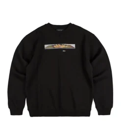 Dime Pullover*Stretch Crewneck Black