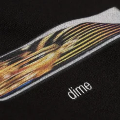 Dime Pullover*Stretch Crewneck Black
