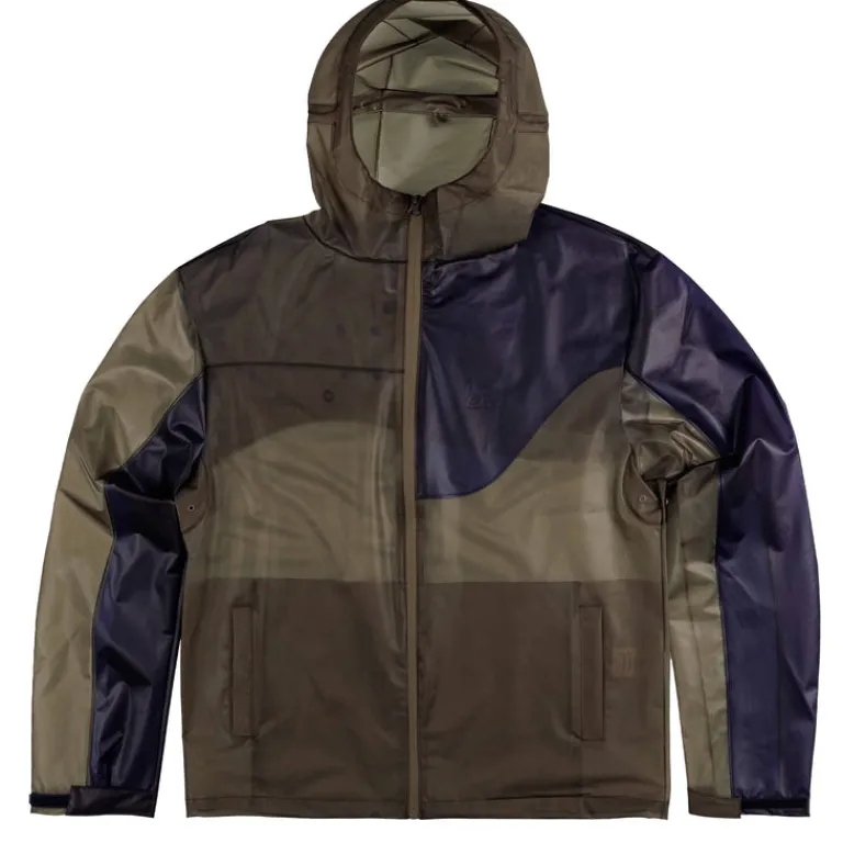 Dime Gilets*Translucent Tech Jacket Charcoal