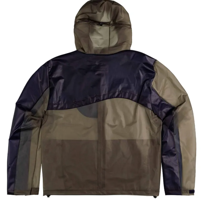 Dime Gilets*Translucent Tech Jacket Charcoal