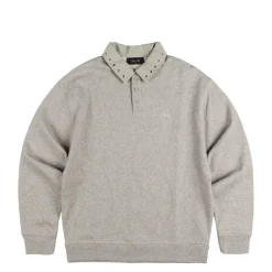 Dime Pullover*Wave Rugby Sweatshirt Heather Gray