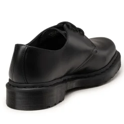 Dr. Martens Sneakers En Cuir*1461 *Mono* Black Smooth