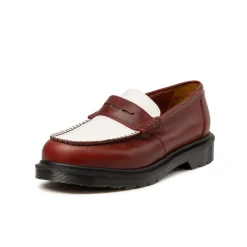 Dr. Martens Sneakers En Cuir|Loafer*Penton Loafer Burgundy / White