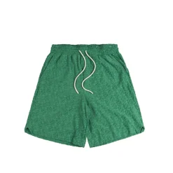 Drole de Monsieur Shorts*Le Short Monogramme Emeraude