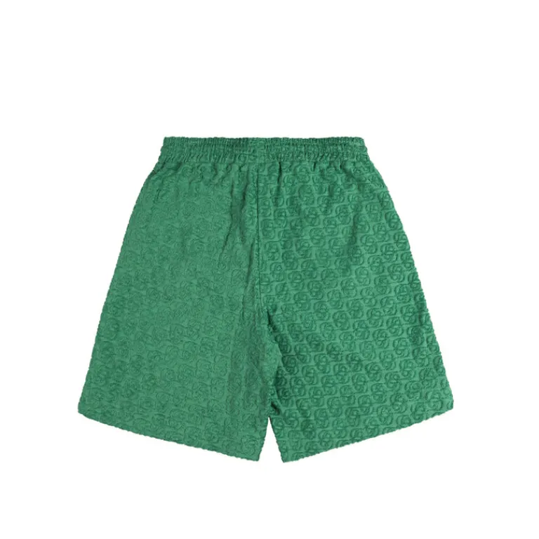 Drole de Monsieur Shorts*Le Short Monogramme Emeraude