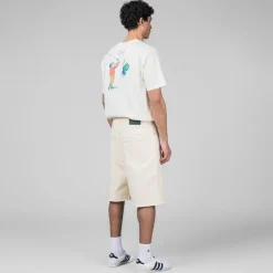 Drole de Monsieur Shorts*Le Short Baggy Ecru Off White