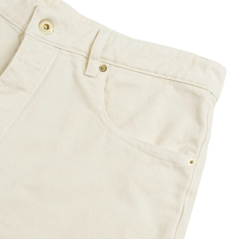 Drole de Monsieur Shorts*Le Short Baggy Ecru Off White