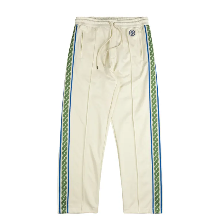 Drole de Monsieur Survêtements*Le Track Pants Tresse Off White