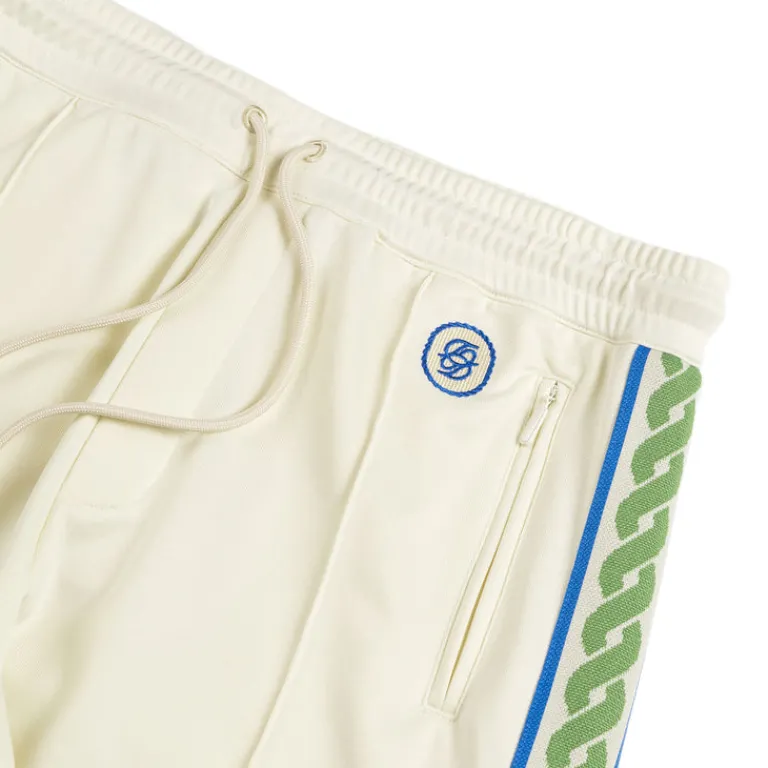 Drole de Monsieur Survêtements*Le Track Pants Tresse Off White