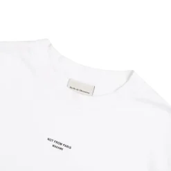 Drole de Monsieur T-Shirts*Le T-Shirt Slogan Classique White
